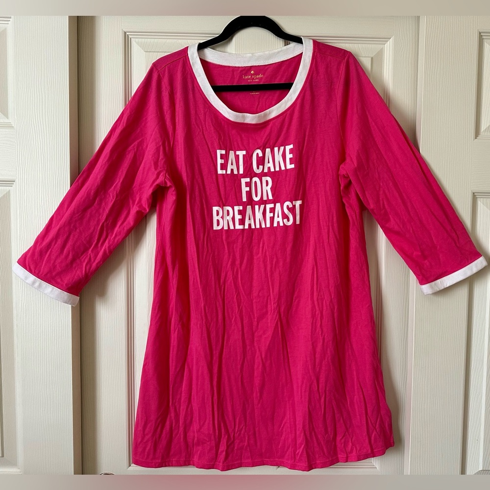 Kate Spade. Size XL. Never worn! Sleep or lounge wear.